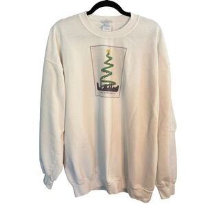 VTG Christmas in New York Sweatshirt XL Retro Tree Woman's Holiday
White‎ Unique